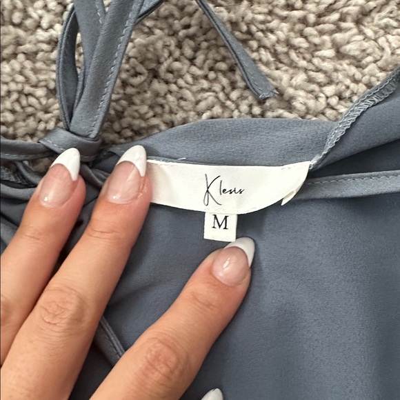 Selfie Leslie Sky Blue Romper - Picture 6 of 8